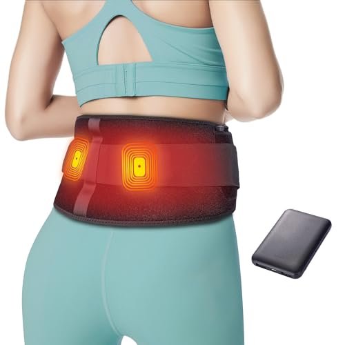 BESTEK fascia massaggio lombare riscaldante