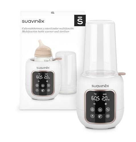Suavinex scaldabiberon e sterilizzatore 2 in 1 per ciucci e biberon