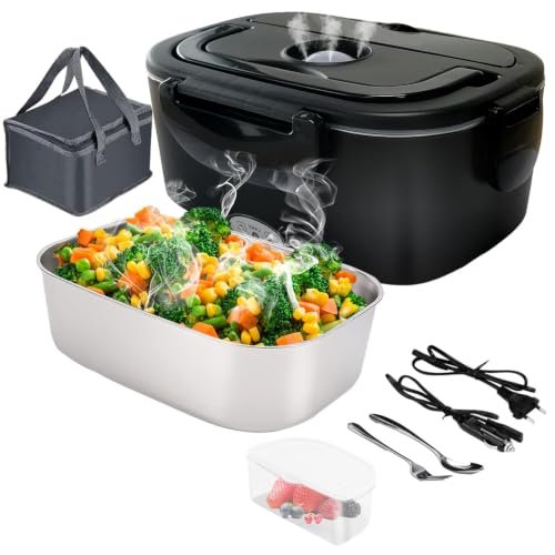 Gentre lunch box elettrico portatile scaldavivande per auto camion