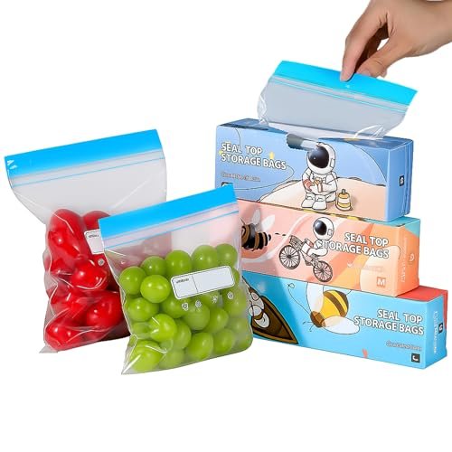 set di 70 sacchetti ermetici riutilizzabili