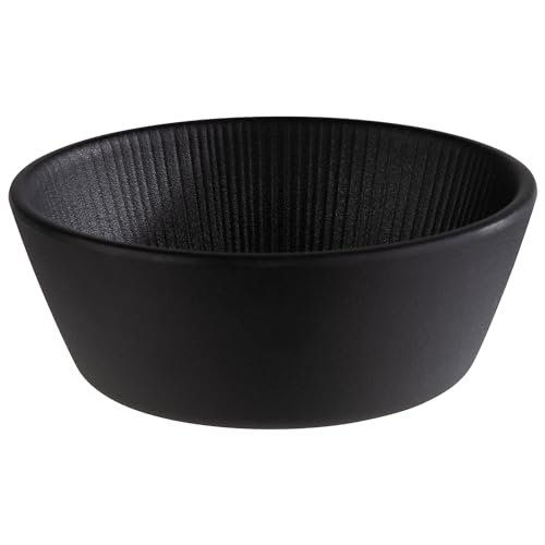 APS ciotola nera 12,5 cm per zuppe e insalate