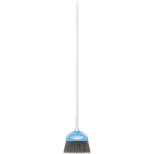 Amazon Basics set scopa e paletta blu e bianco