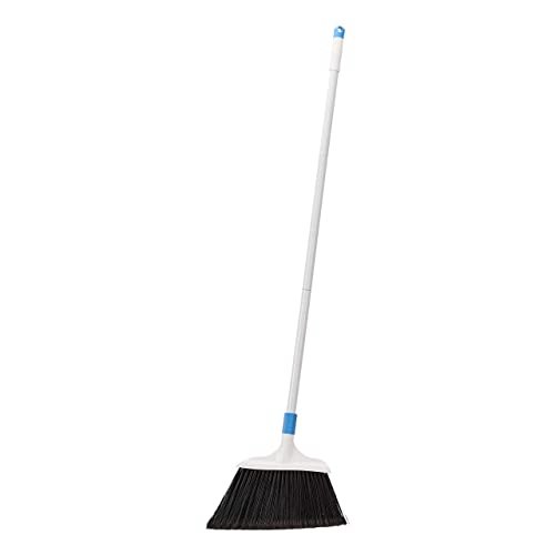 Amazon Basics scopa per impieghi gravosi blu bianco