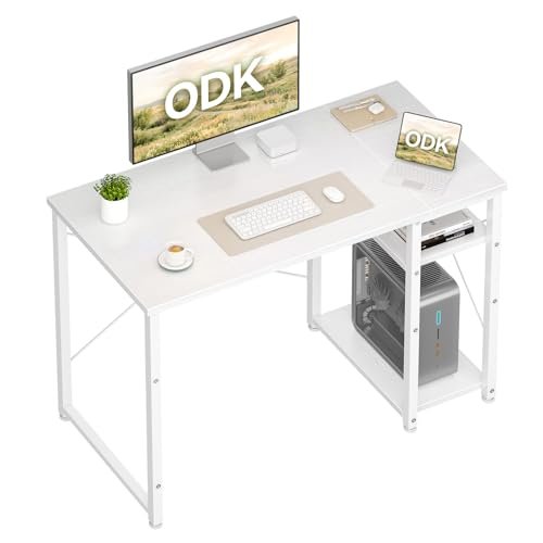 ODK scrivania con libreria reversibile 100x48