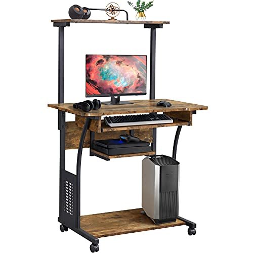 Yaheetech scrivania per computer tavolo porta PC