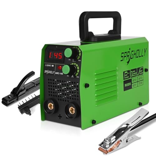 SPRIGHOLLY mini saldatrice inverter 2 in 1 145A MMA ARC LIFT TIG blu