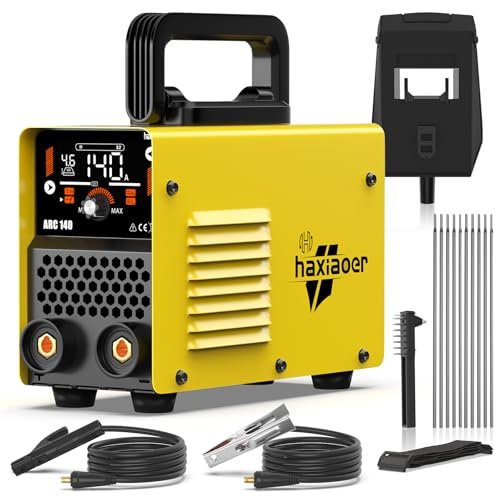 haxiaoer saldatrice inverter 230V kit completo 2 in 1 140A MMA Lift TIG