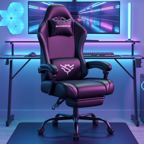 SONGMICS sedia da gaming ergonomica reclinabile ufficio