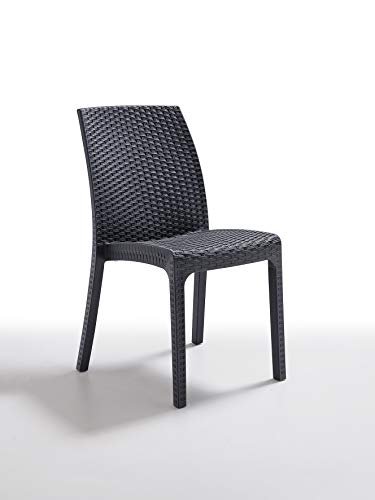 BICA 9095.4 Virginia sedia plastica antracite
