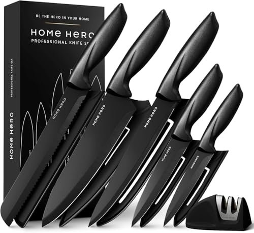 Home Hero set coltelli da cucina 11 pezzi acciaio inox