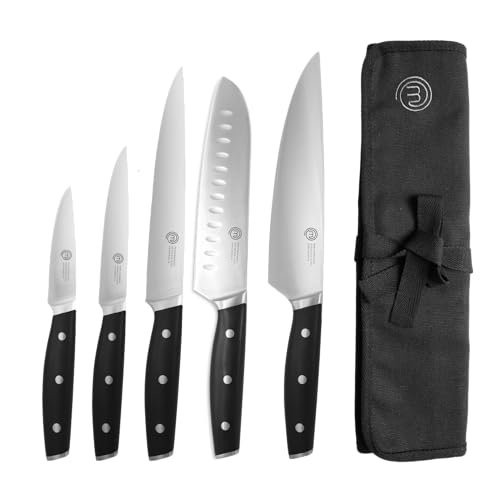 MasterChef set coltelli da cucina professionali con borsa