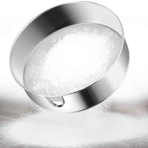 KOBWA setaccio per farina in acciaio inox a rete fine