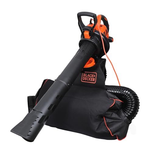 BLACK+DECKER soffiatore aspiratore tritutatore 3 in 1 foglie
