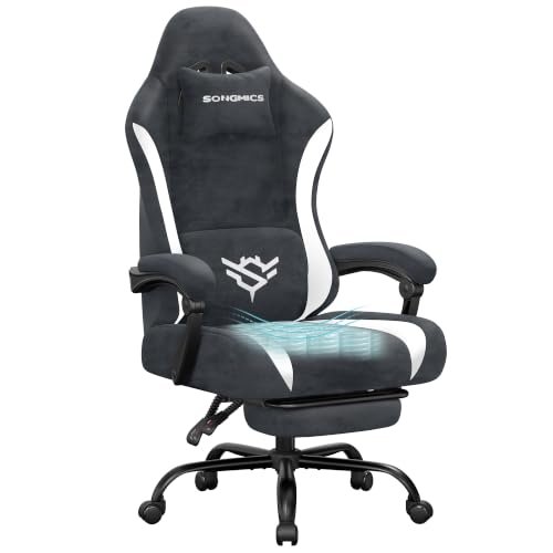 SONGMICS sedia gaming ergonomica reclinabile 135 gradi