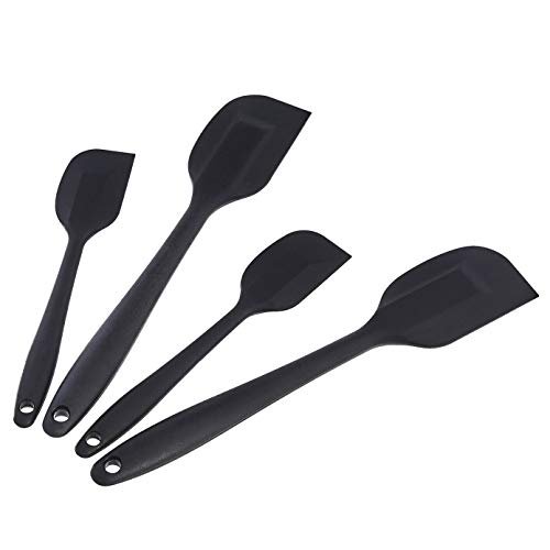 Amazon Basics set di 4 spatole antiaderenti in silicone