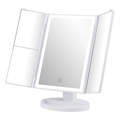 GRIFEMA specchio trucco con luce LED triplo