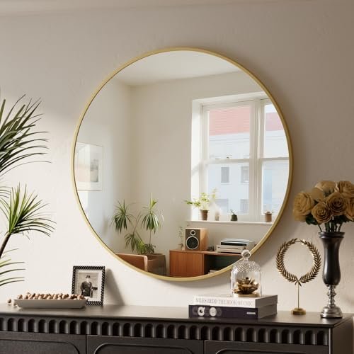 BEAUTYPEAK specchio rotondo da parete 46 cm