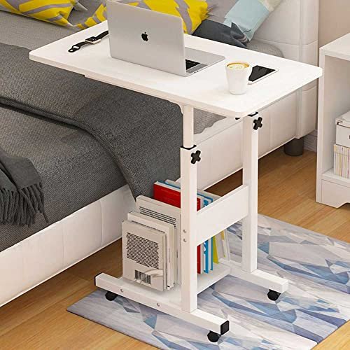BAKAJI scrivania tavolo da lavoro porta pc computer altezza regolabile