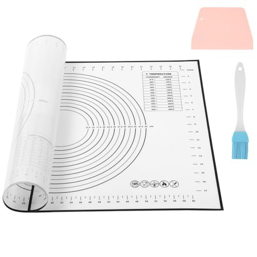 Vicloon spianatoia per impastare silicone 50x70 cm tappetino da pasticceria