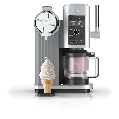 Ninja CREAMi Scoop Swirl gelatiera con 13 programmi platino NC701EU