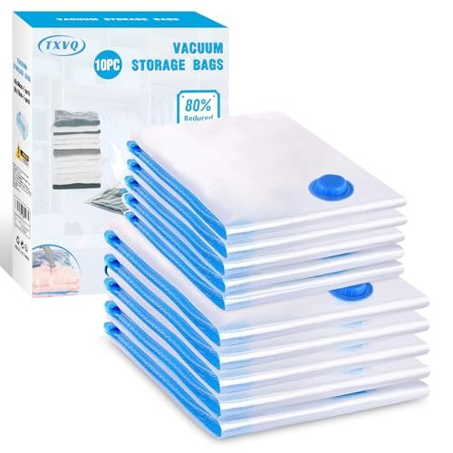 10 buste sottovuoto per vestiti con valvola