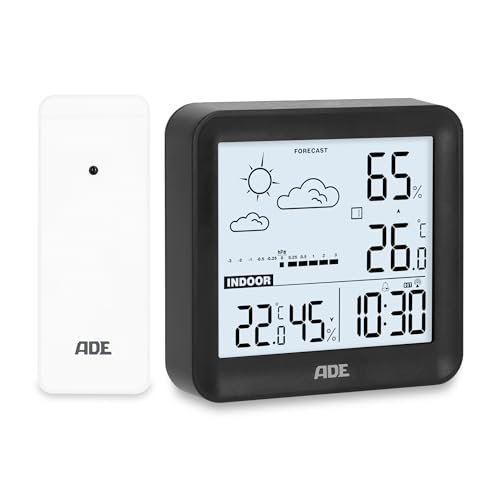 ADE piccola stazione meteorologica digitale con sensore esterno