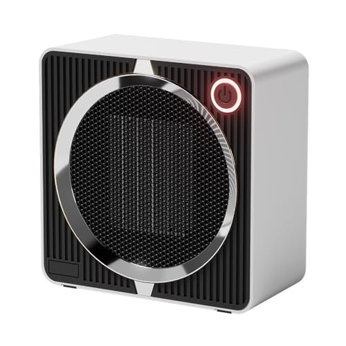 Timiyou termoventilatore basso consumo 500W stufetta elettrica portatile PTC ceramica