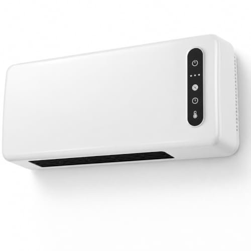 Lemag termoconvettore ceramico elettrico da parete con funzione ventilatore estiva telecomando timer