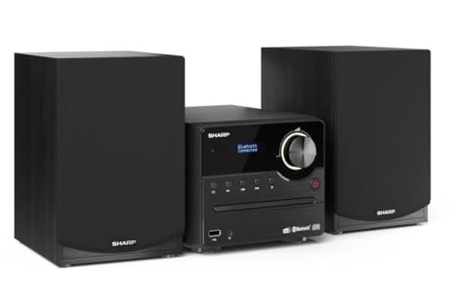 Sharp sistema audio stereo 45 watt radio digitale