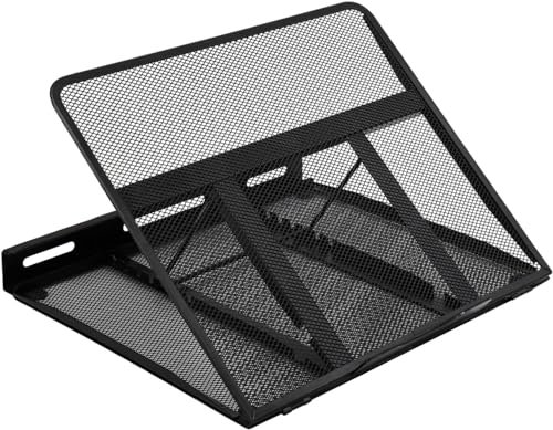 Amazon Basics supporto per laptop ergonomico ventilato regolabile