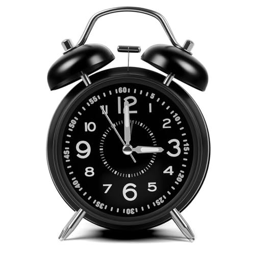 OSDUE sveglia forte per dormiglioni senza ticchettio