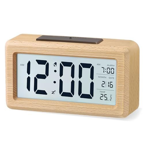aboveClock sveglia digitale da comodino display grande