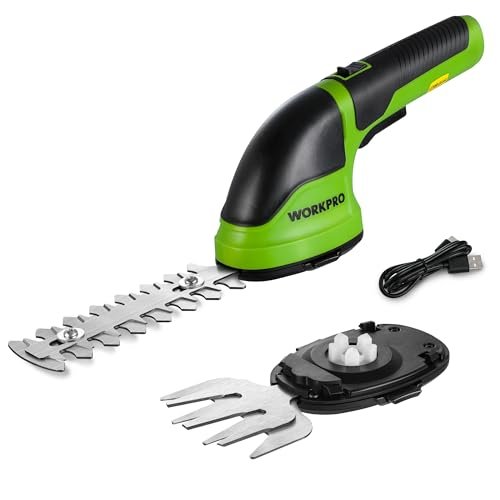 WORKPRO forbici a batteria 2 in 1 3,6 V cesoia elettrica