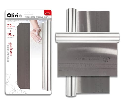 IPEA tagliapasta in acciaio inox con scala graduata 2 pezzi