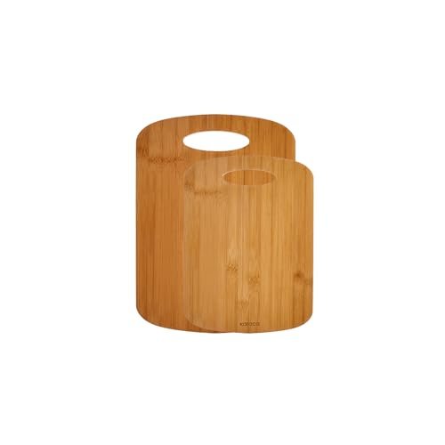 Karaca Defne set di 2 taglieri in legno di bambù