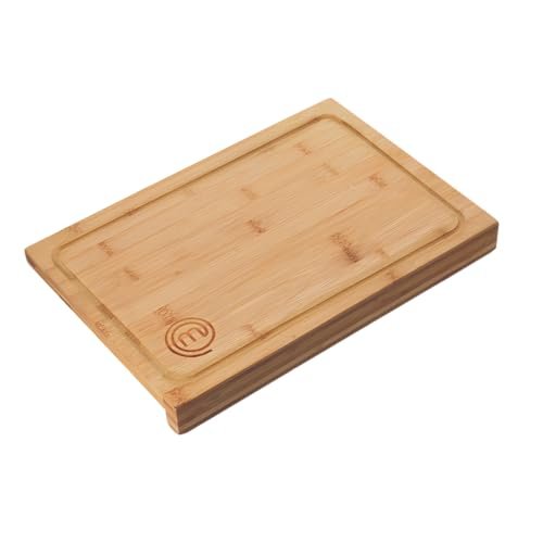 MasterChef tagliere da cucina in legno grande con bordo