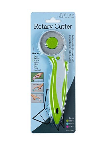 Elan 45mm rotella taglia tessuti verde cutter per stoffa