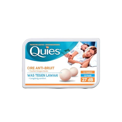 Quies 24 palline protezione udito alla cera naturale