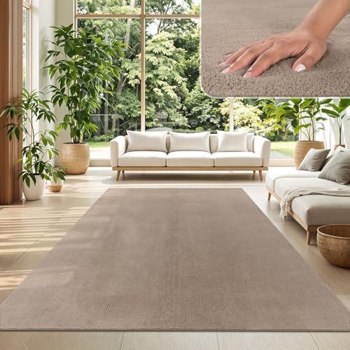 TT Home tappeto salotto pelo corto monocolore