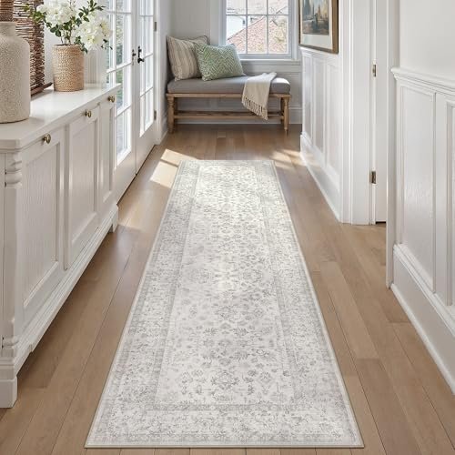 PureCozy tappeto cucina grigio 60x240 antiscivolo lavabile