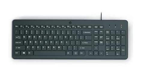 HP 150 tastiera cablata connessione cavo USB-A