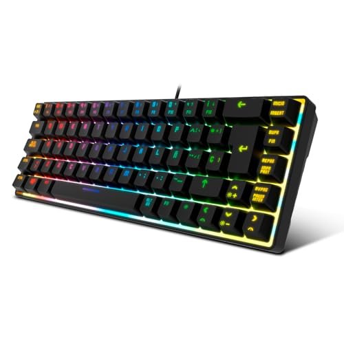 KROM KALISTA tastiera gaming membrana RGB rainbow