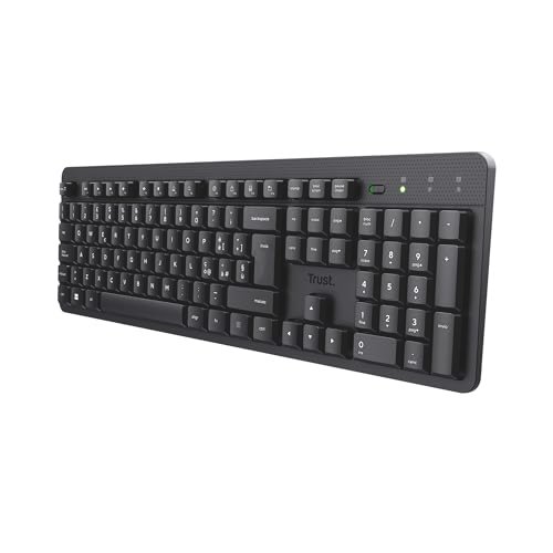 Amazon Basics tastiera wireless full size con mouse ricaricabile