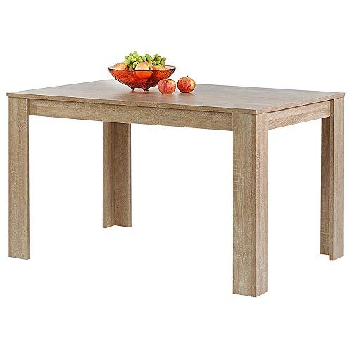 BAKAJI tavolo da pranzo sala cucina forma rettangolare
