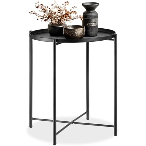 tectake tavolino da salotto 45x45x53 cm