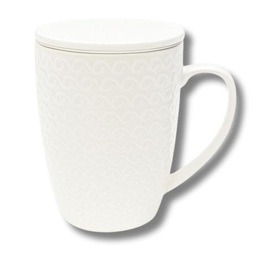Tognana Albergo tazza tè porcellana bianco