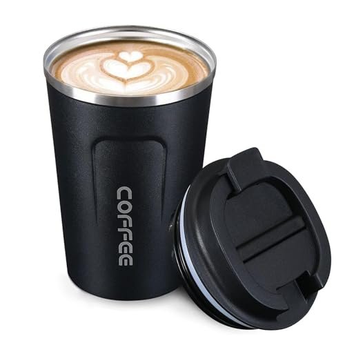 Lrocotanc tazza termica caffè in acciaio inox mug da viaggio