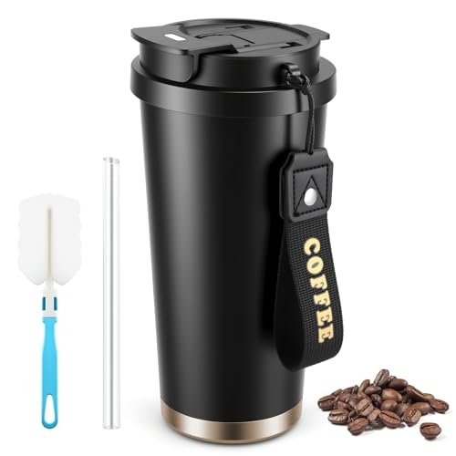 Zosenyer tazza termica caffè 530ml da viaggio bicchiere termico