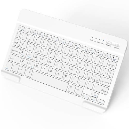 NEWCOO tastiera bluetooth wireless ricaricabile ultra sottile