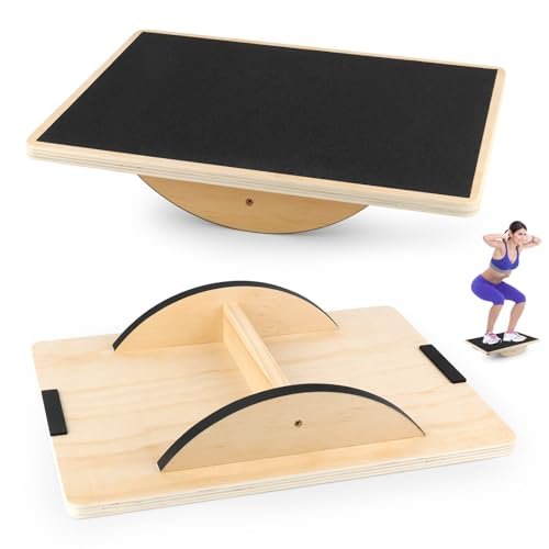 balance board tavoletta propriocettiva mobile in legno